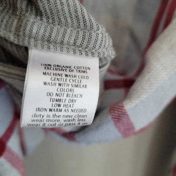 Toad & Co Mens DUALLY LINED FLANNEL Long Sleeve Shirt Jacket Size M Multicolor - Picture 4 of 8